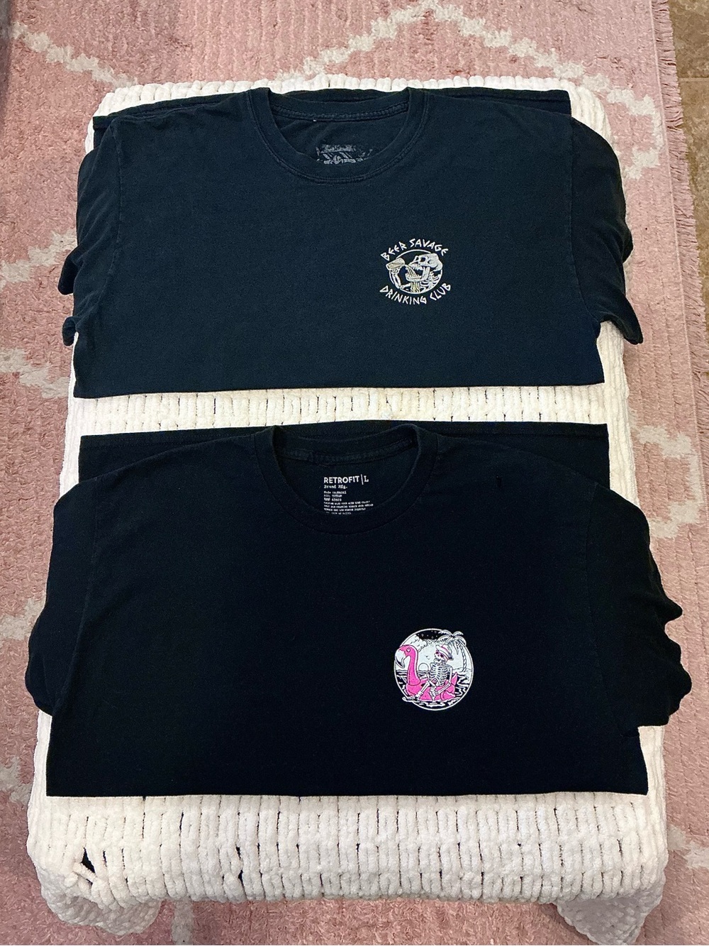 Two (2) Men’s T-Shirts 🍺